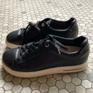 Birkenstock Bend Black leather sneakers size 38